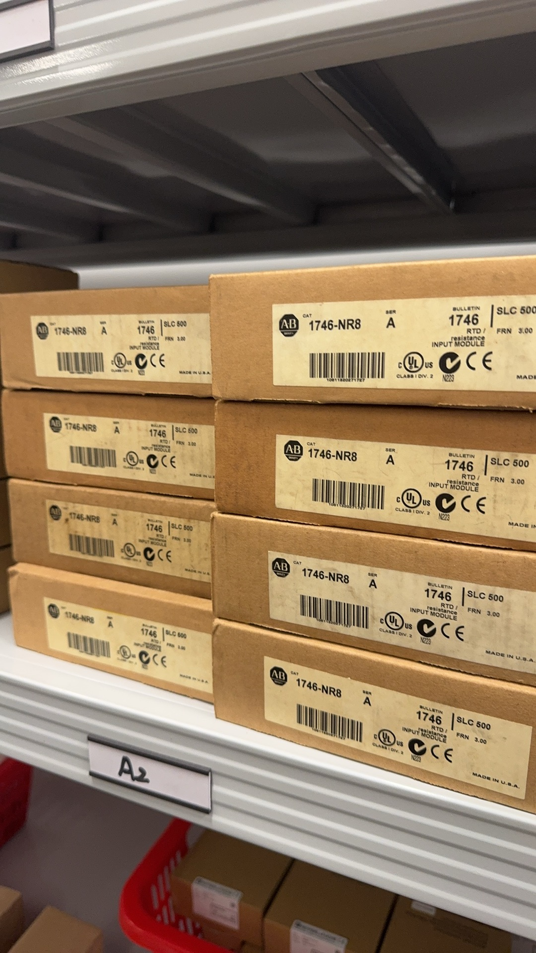 NICEPLC Allen Bradley 1746-NR8 SLC 8 Point Resistance Input Module