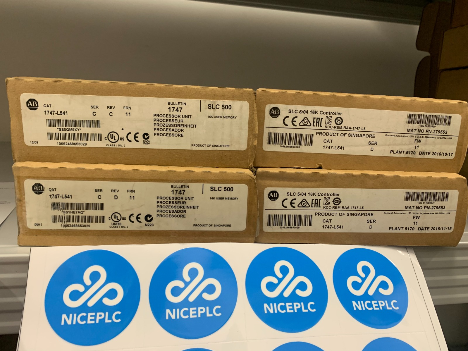 NICEPLC Allen Bradley 1747-L541 SLC 5/04 32K Controller