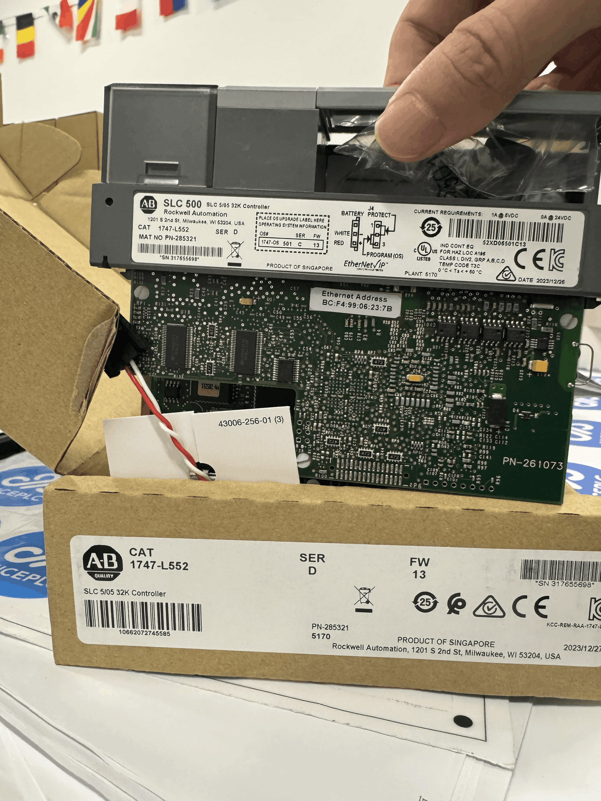 NICEPLC Allen Bradley 1747-L552